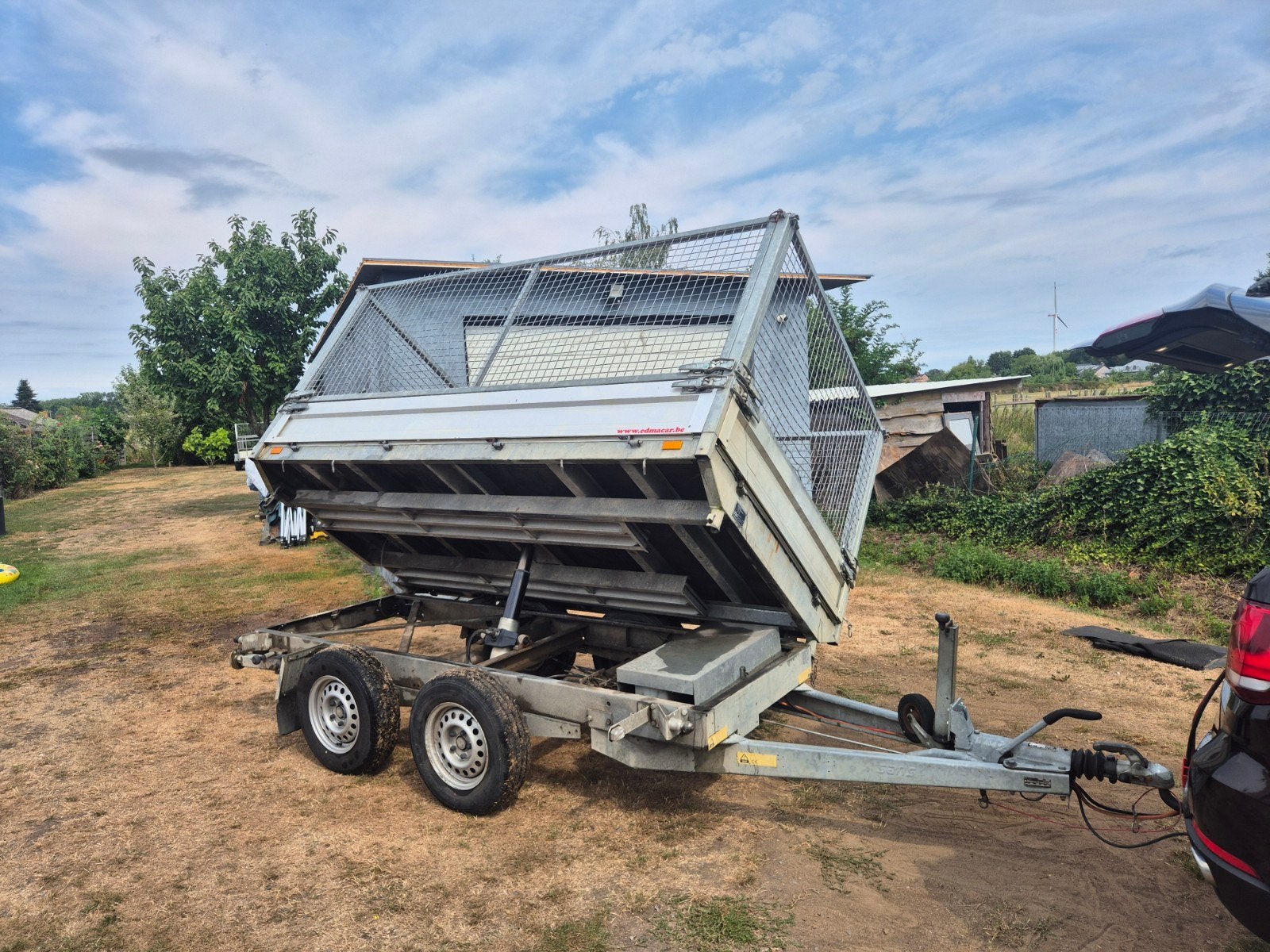Saris elektrische 3 kanten kipper 2700kg, Ophalen