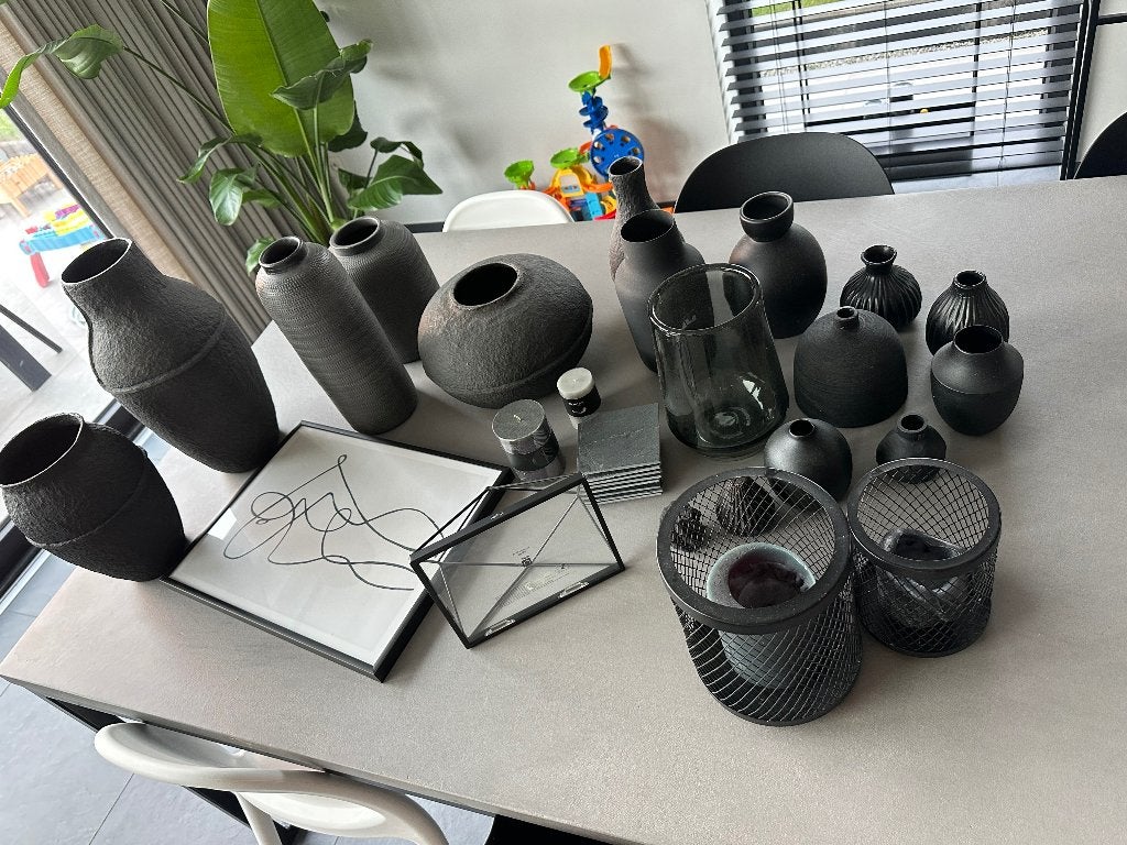 Zwarte woonaccessoires, Ophalen, Zo goed als nieuw, Zwart