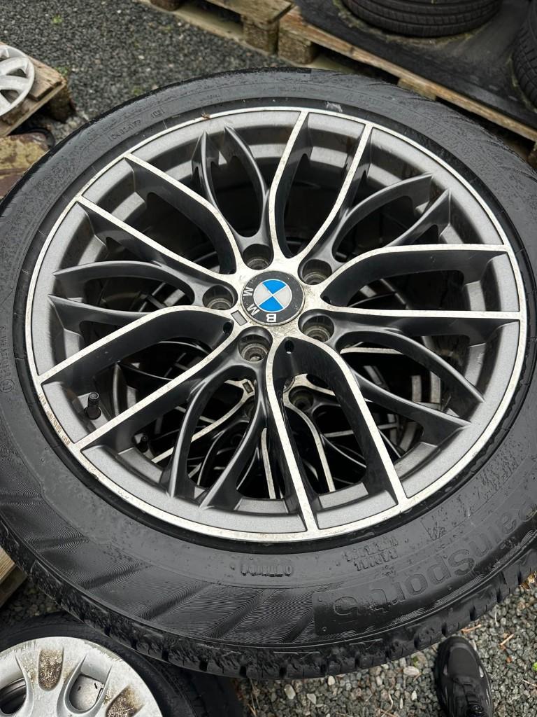 BMW X3 velgen en banden, Auto-onderdelen, Banden en Velgen, Ophalen, 18 inch, Banden en Velgen, Terreinwagen