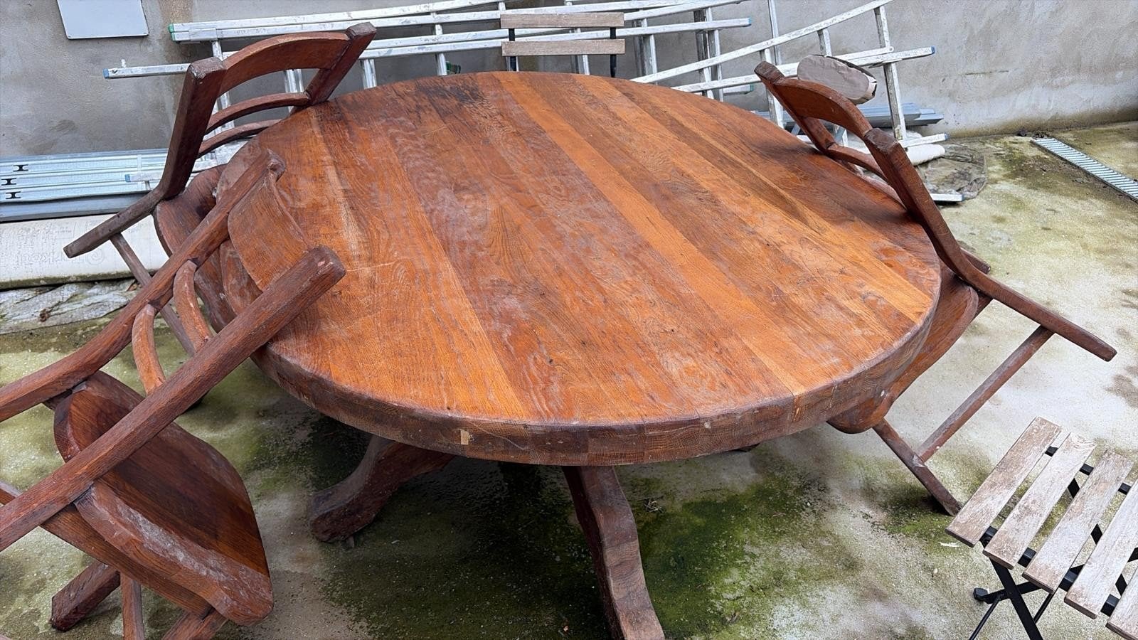 Table a manger  + chaise, Maison & Meubles, Enlèvement