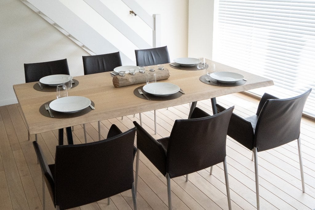 Zanotta stoelen Lia, Ophalen, Leer, Twee
