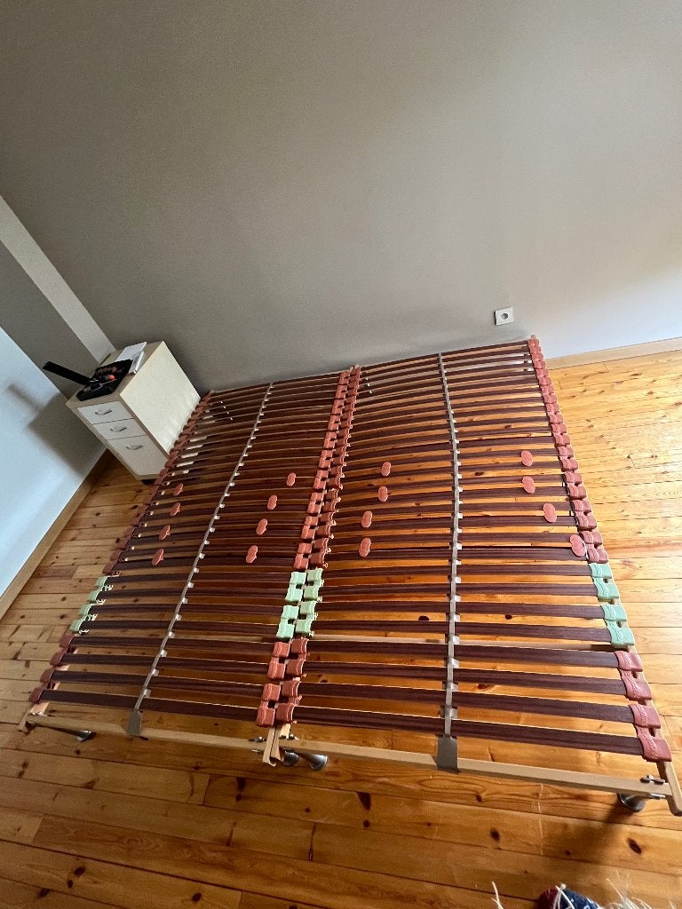 Bed, 100 cm, Une personne, Brun, Enlèvement