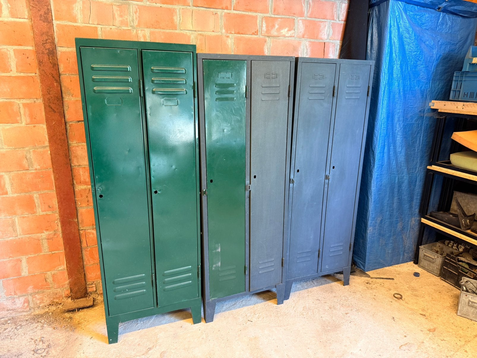 Locker kasten 3st, Huis en Inrichting, Kasten | Lockerkasten, Ophalen, Gebruikt