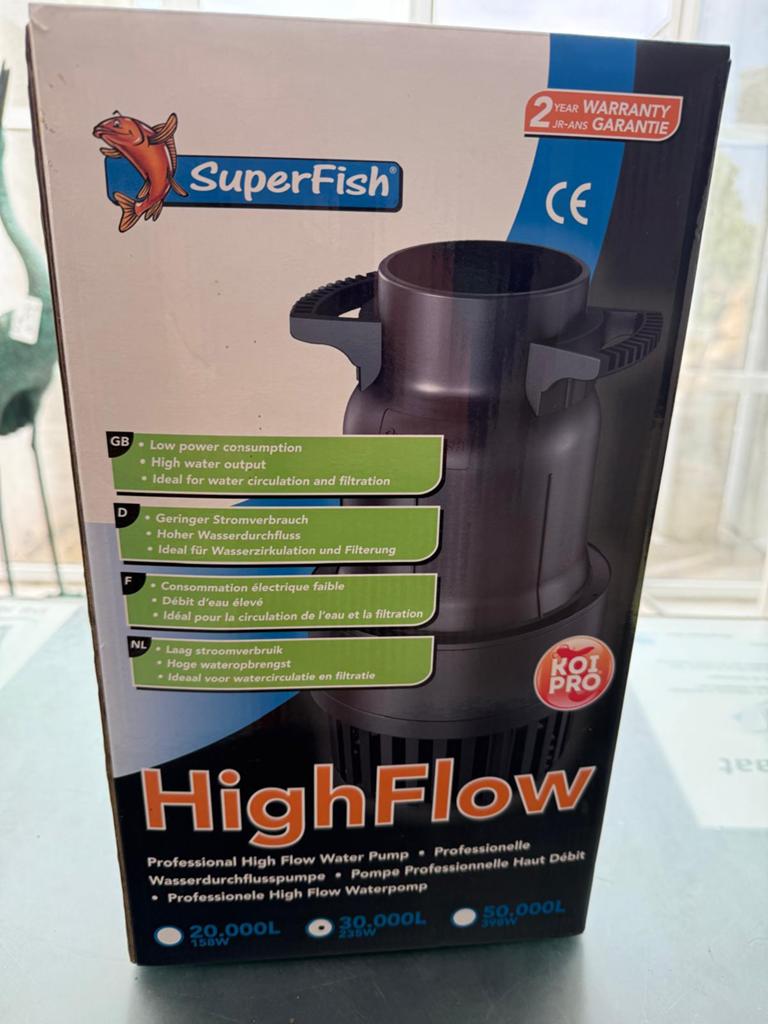 Superfish high flow 30.000 Vijverpomp, Enlèvement ou Envoi, Neuf