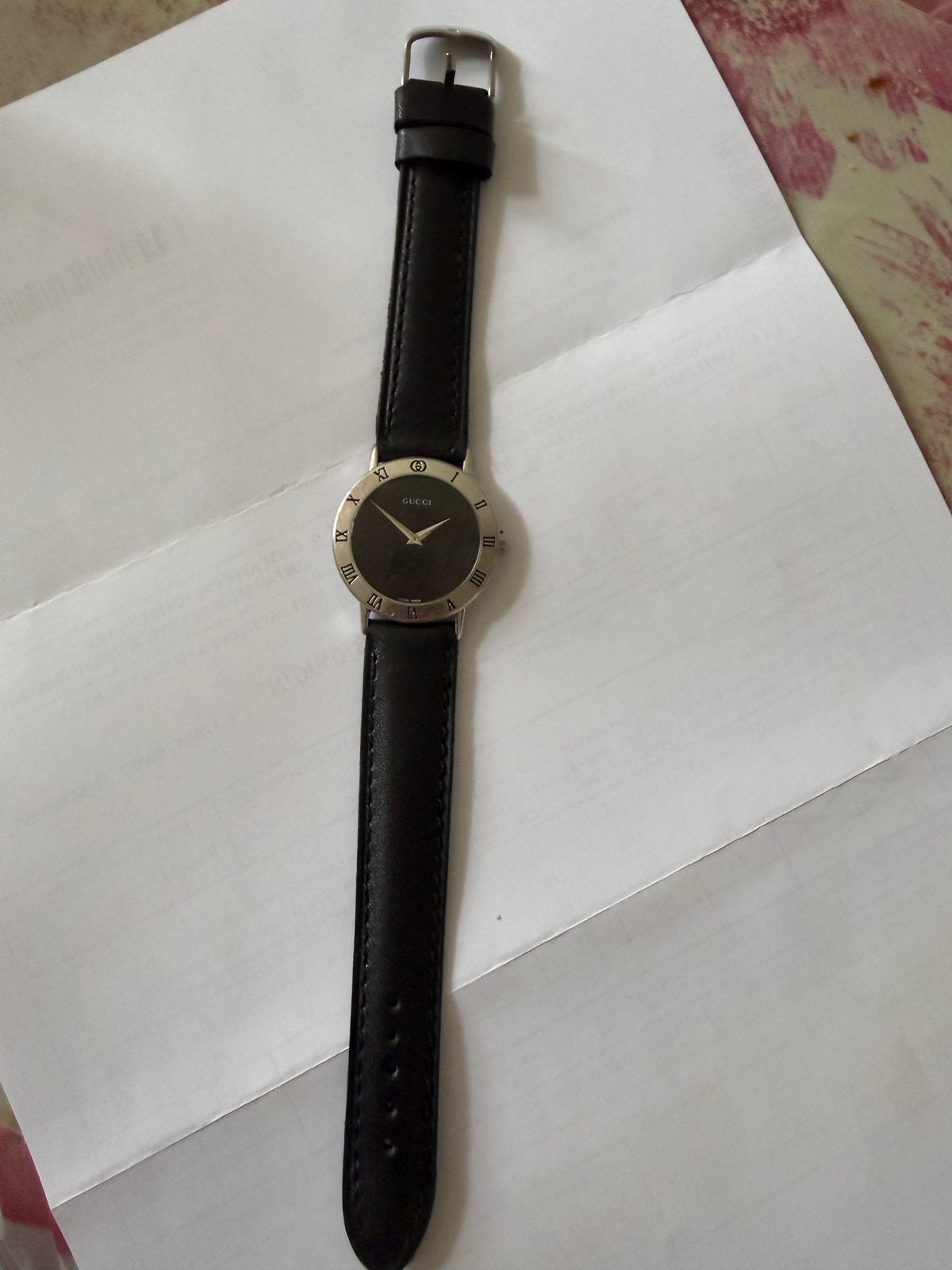 Montre, Enlèvement, Comme neuf