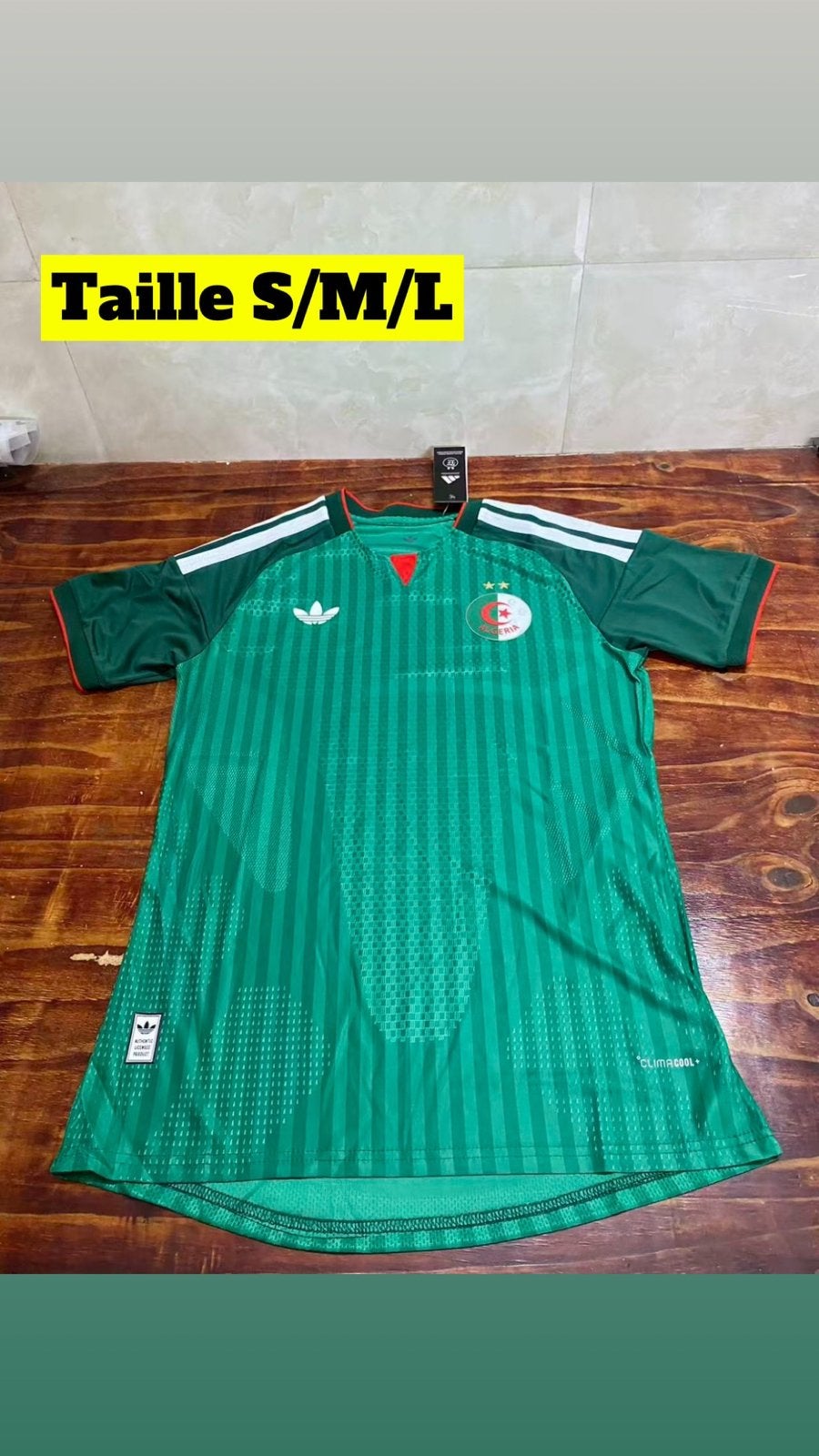 Maillot Algérie, Sports & Fitness, Enlèvement, Comme neuf, Maillot