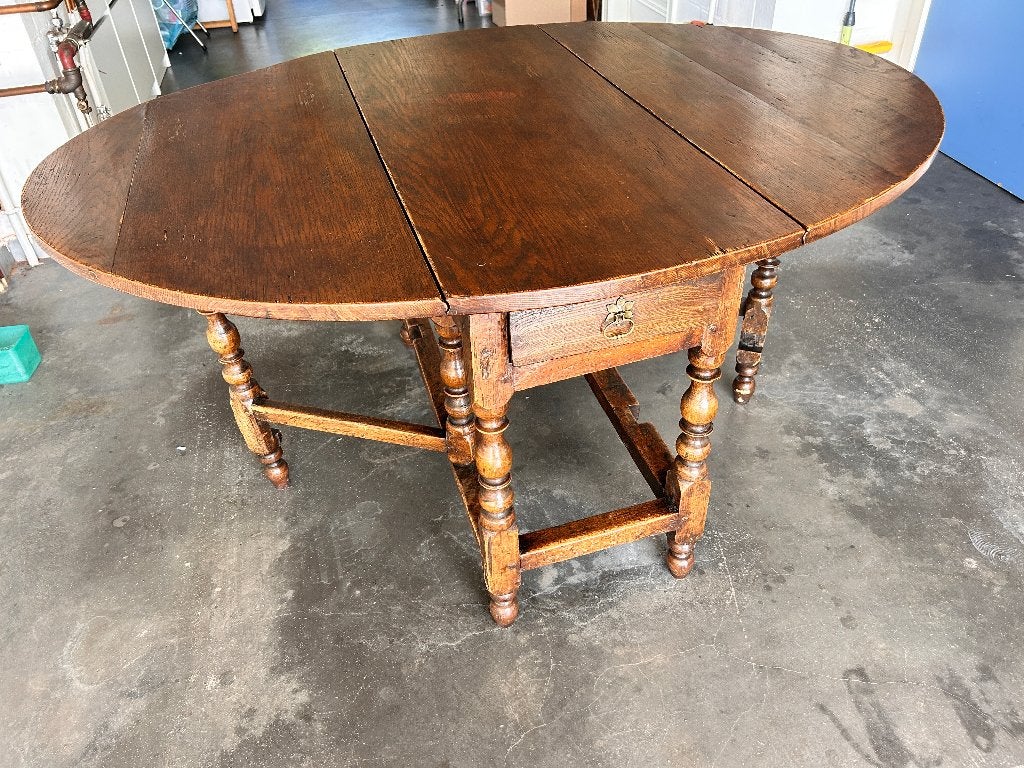 Authentieke oude gateleg tafel, Antiek en Kunst, Antiek | Meubels | Tafels, Ophalen