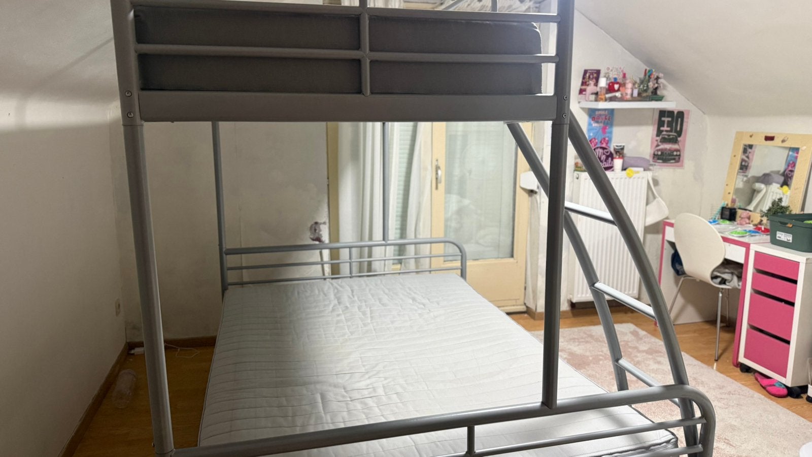 3 persoon hoogslaper, Huis en Inrichting, Slaapkamer | Stapelbedden en Hoogslapers, Ophalen, Gebruikt, Stapelbed
