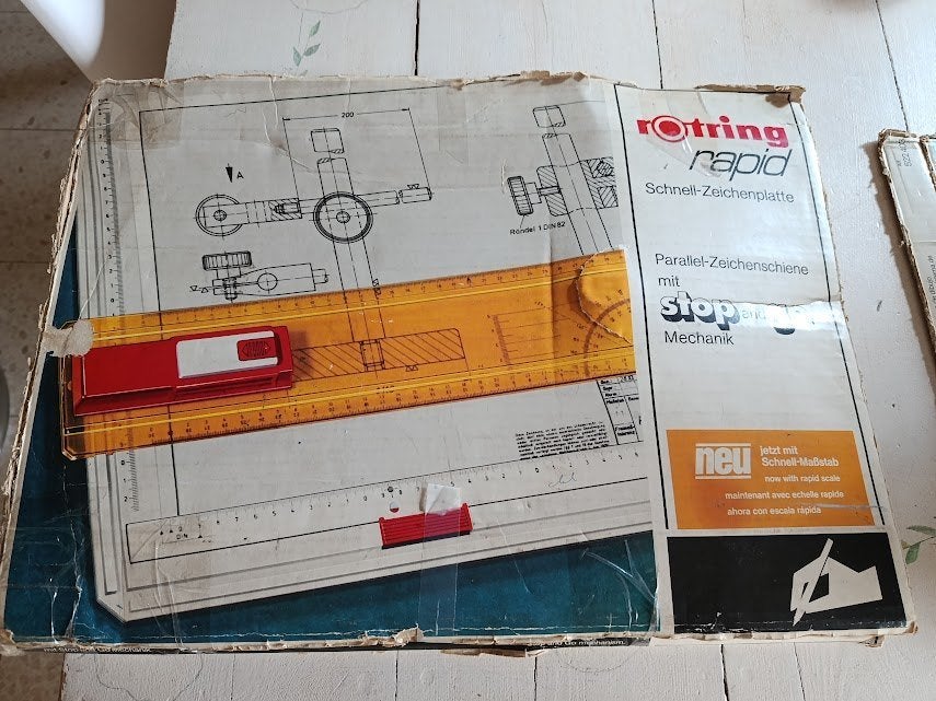RoTring Rapid A3 technische tekentafel (50 x 35 cm), Ophalen of Verzenden, Zo goed als nieuw