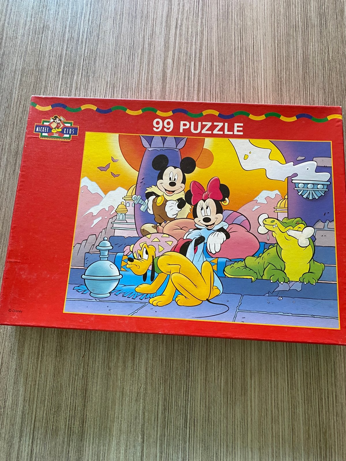 Puzzel micky kids, Ophalen of Verzenden, Meer dan 50 stukjes, Gebruikt