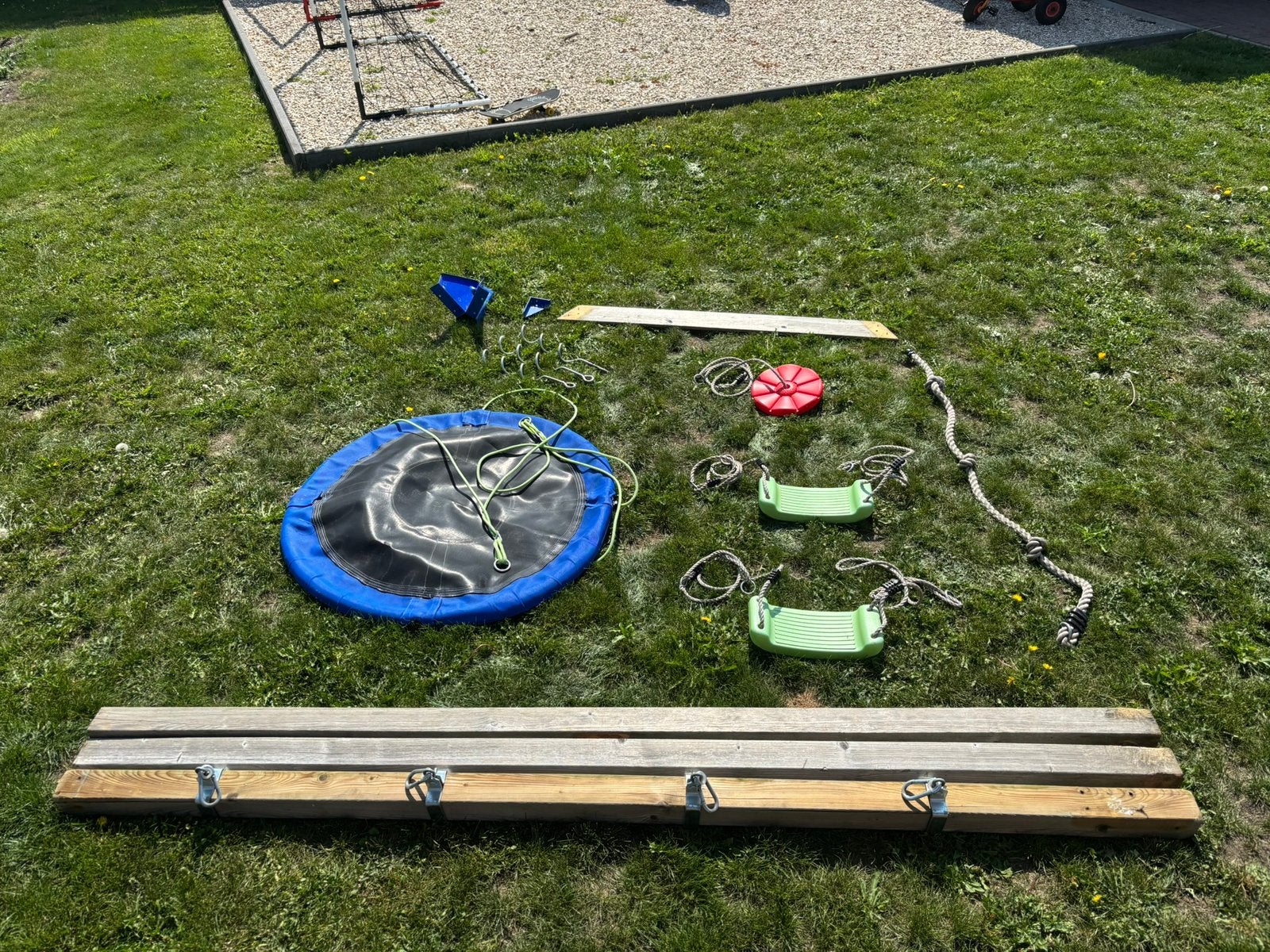 Schommel - Aanbouwset, Kinderen en Baby's, Speelgoed | Buiten | Speeltoestellen, Ophalen, Schommel