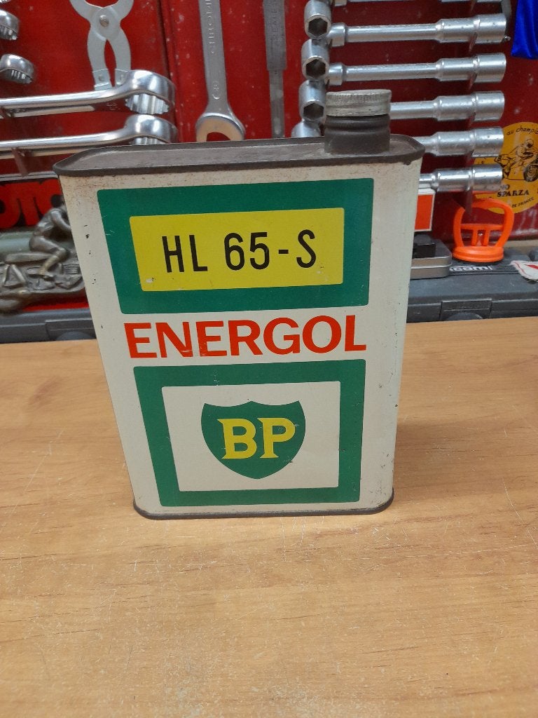 oude lege oliekan BP Energol hl 65-s, Verzenden, Gebruikt, Overige typen