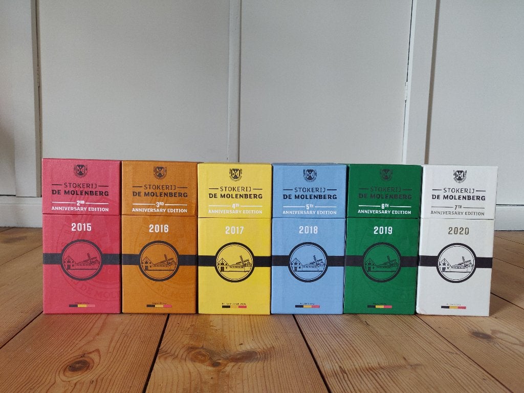 Goude carolus Whisky Anniversary editions 2015 - 2020, Verzamelen, Ophalen, Overige gebieden, Overige typen, Nieuw