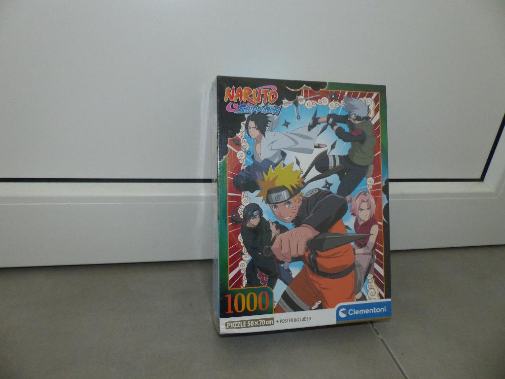 Legpuzzel van 1000 stuks - Thema Naruto, Ophalen of Verzenden, 500 t/m 1500 stukjes, Zo goed als nieuw, Legpuzzel