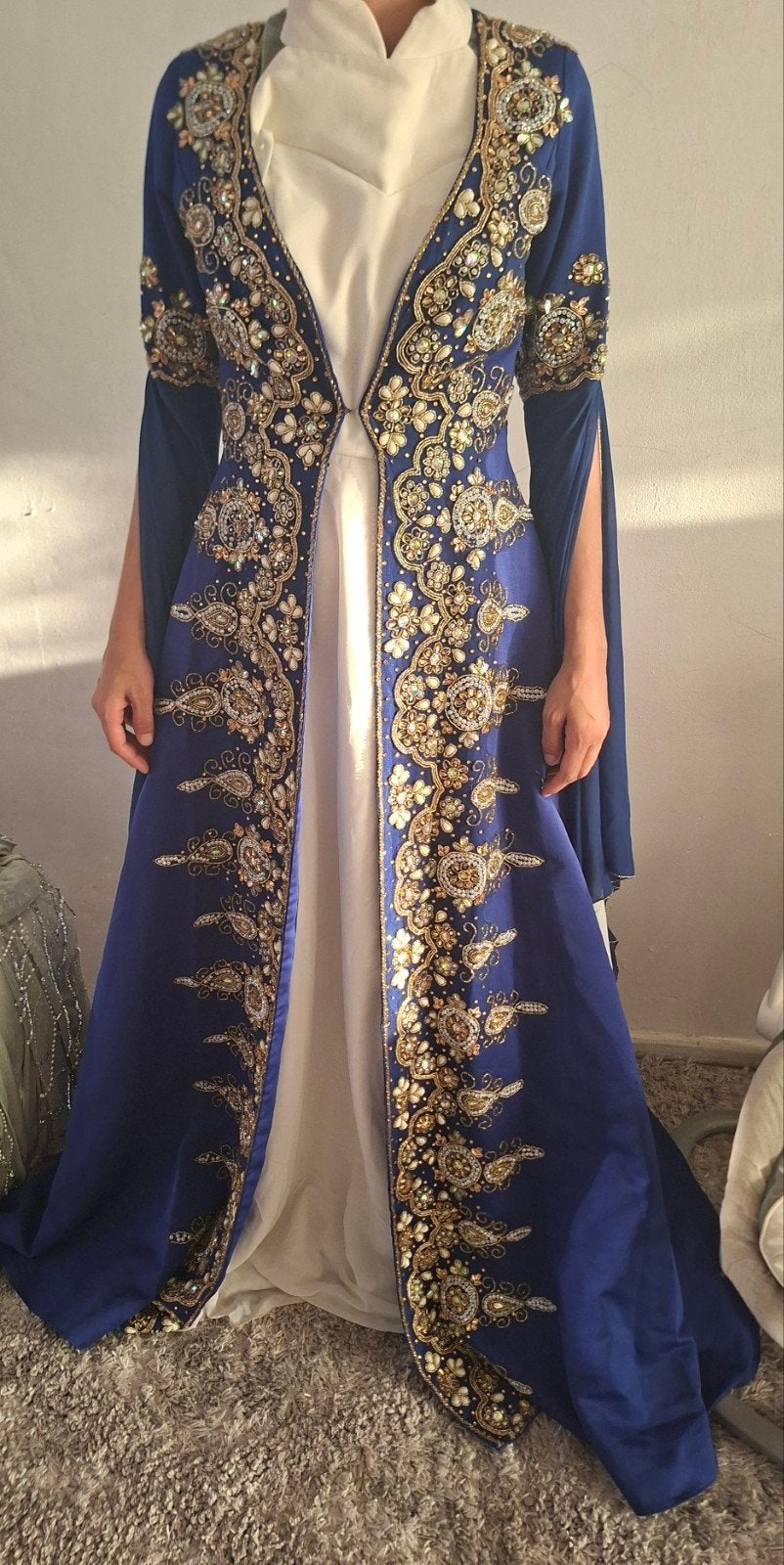 bindali, Kleding | Dames, Galajurk, Blauw, Ophalen of Verzenden, Zo goed als nieuw