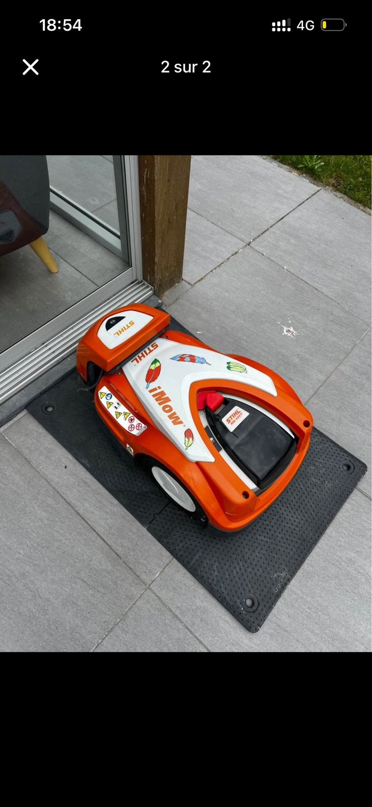 STIHL RMI 422, Jardin & Terrasse, Enlèvement, Utilisé