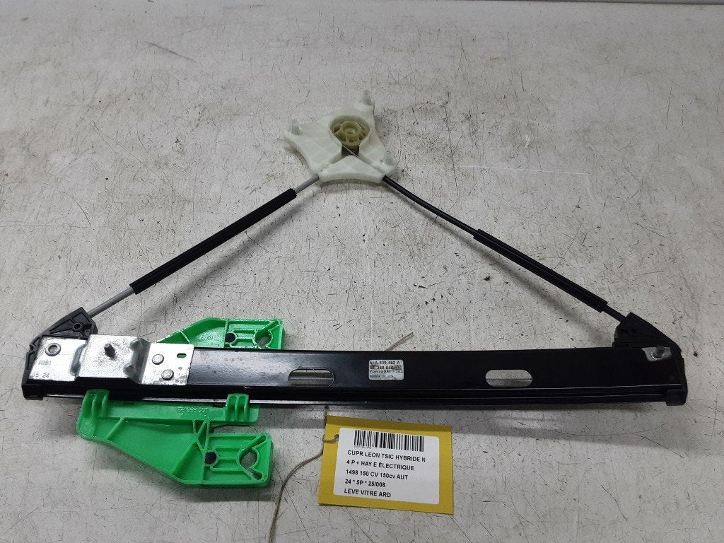 MECANISME VITRE ARRIÈRE DROIT Seat Leon (KLB) (5FA839462A), Seat Deutschland GmbH, Service@seat.de, Utilisé, Seat