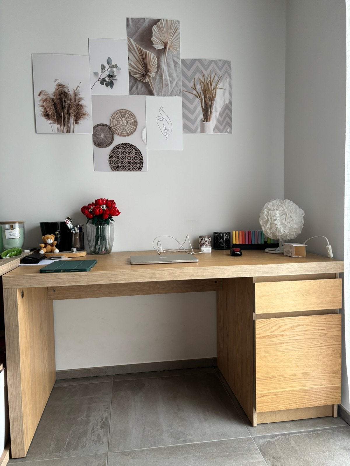 IKEA bureau, Huis en Inrichting, Bureaus, Ophalen, Zo goed als nieuw, IKEA, Demontabel