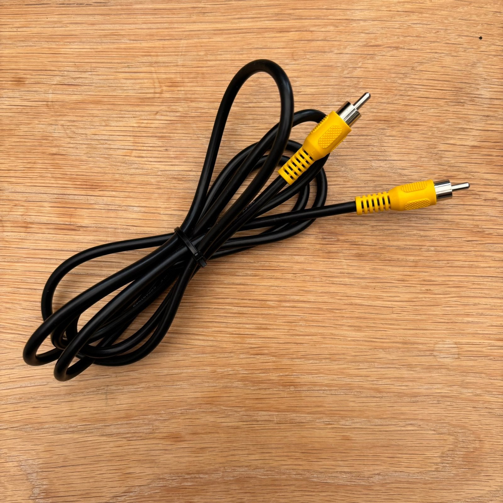 Tulp/RCA kabel geel 1.8m - RCA male yellow - RCA male yellow, Verzenden, Zo goed als nieuw