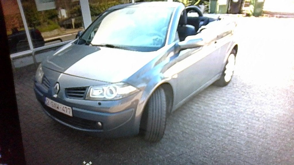 renault megane cabrio 2 1200£, Autos, Renault, Cabriolet, Entretenue par le concessionnaire, Noir, Automatique