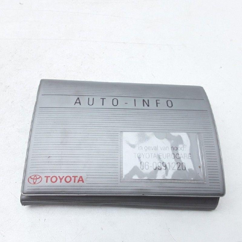 INSTRUKTIEBOEK Toyota Carina E (T19) (01-1992/09-1997), Gebruikt, Toyota