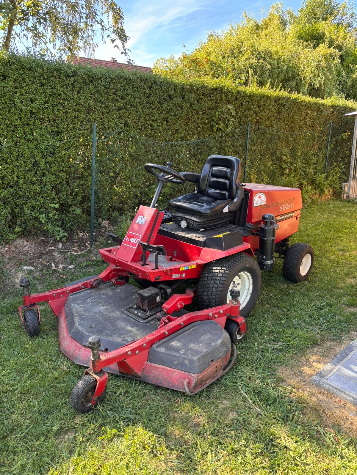 Toro Groundmaster diesel, Jardin & Terrasse, Enlèvement, Comme neuf
