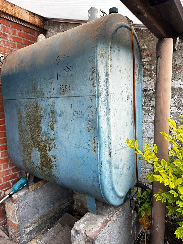 Mazout tank 1200liter, Enlèvement, Utilisé