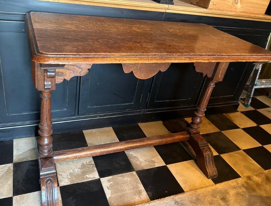 Table (bureau) en chêne, Enlèvement
