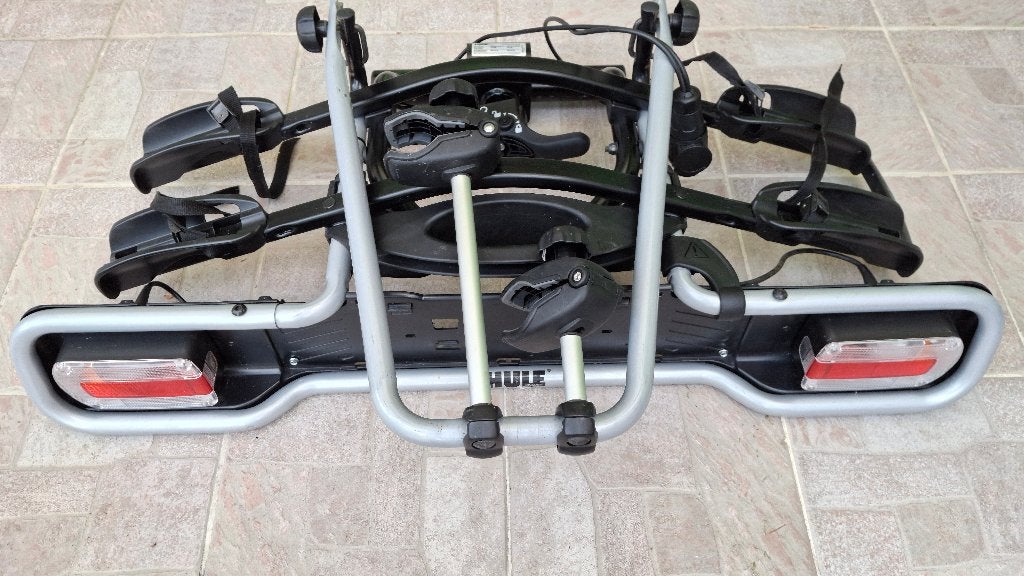 THULE fietsendrager, Ophalen, 2 fietsen, Gebruikt, Trekhaakdrager
