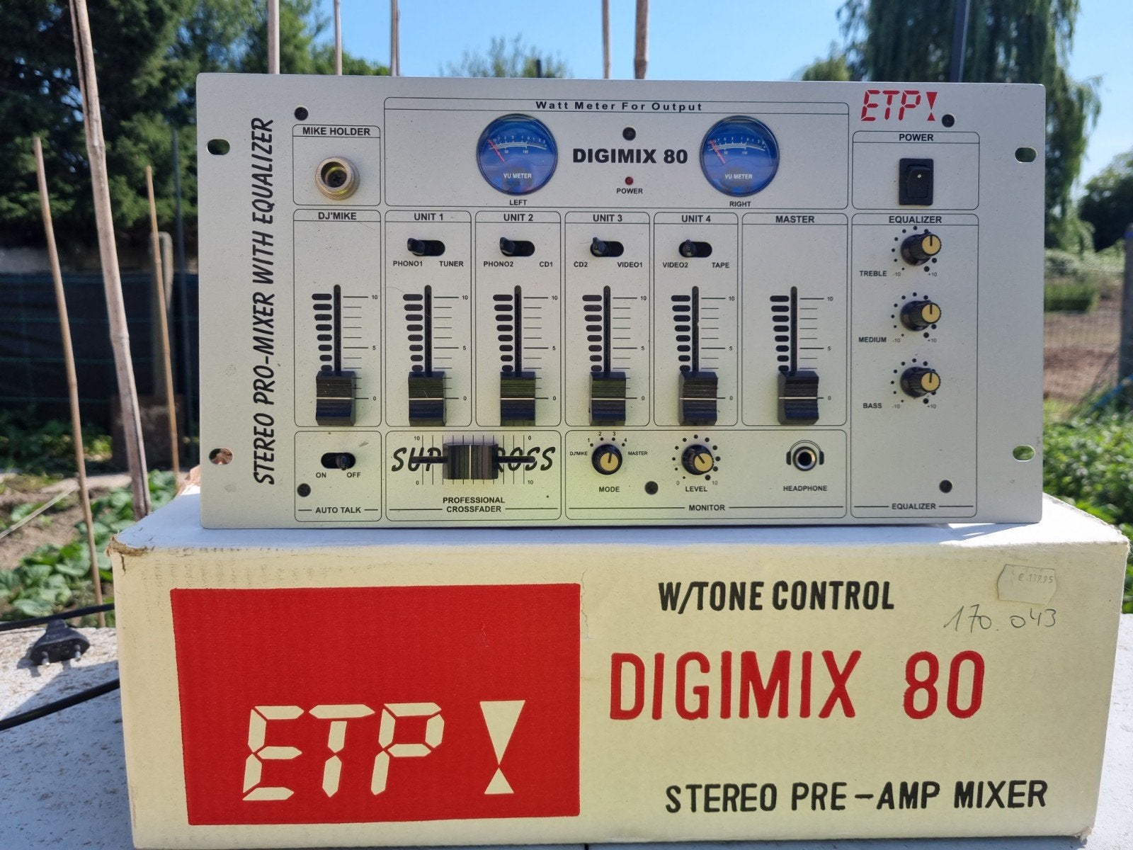 Table de mixage Digimix 80, Enlèvement ou Envoi
