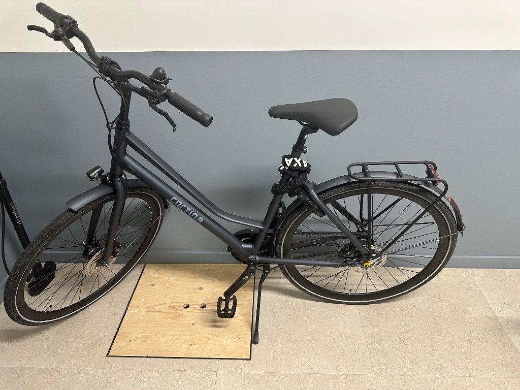 Damesfiets, 53 tot 56 cm, Zo goed als nieuw, Schijfrem, Ophalen