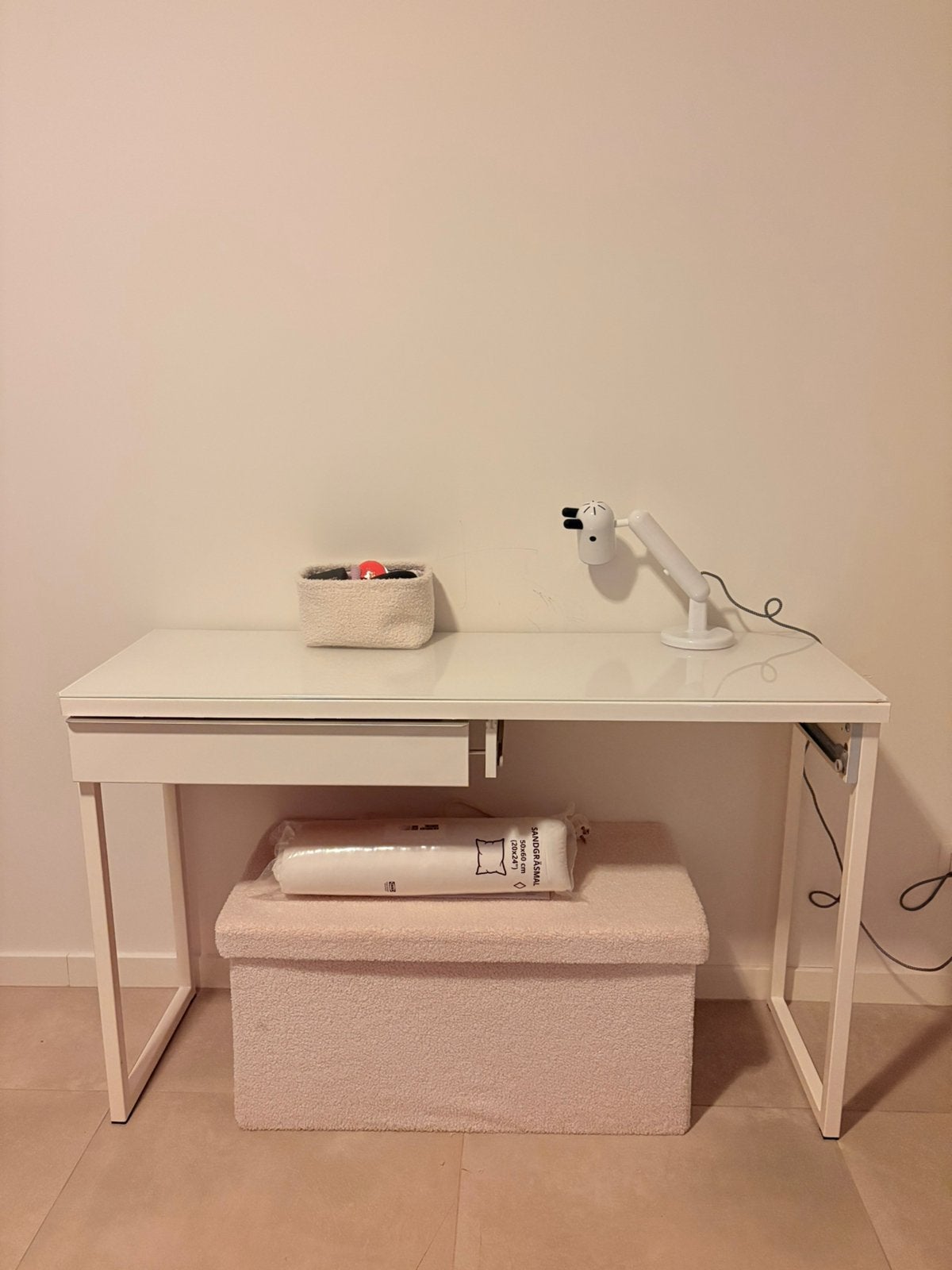 Make-Up tafel, Ophalen, Zo goed als nieuw, Glas