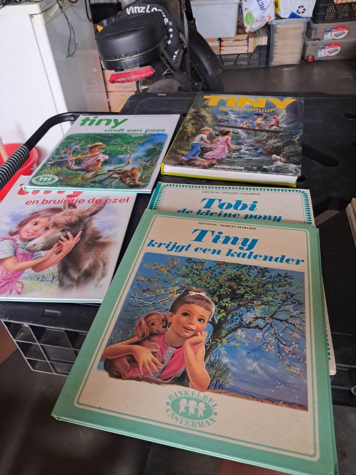 Tiny boekjes, Enlèvement ou Envoi