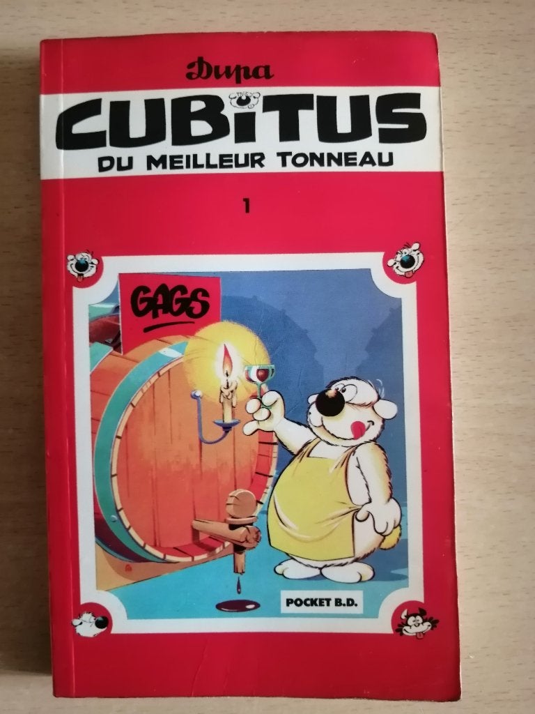 BD de poche Cubitus 1. Du meilleur tonneau de Dupa, Enlèvement ou Envoi