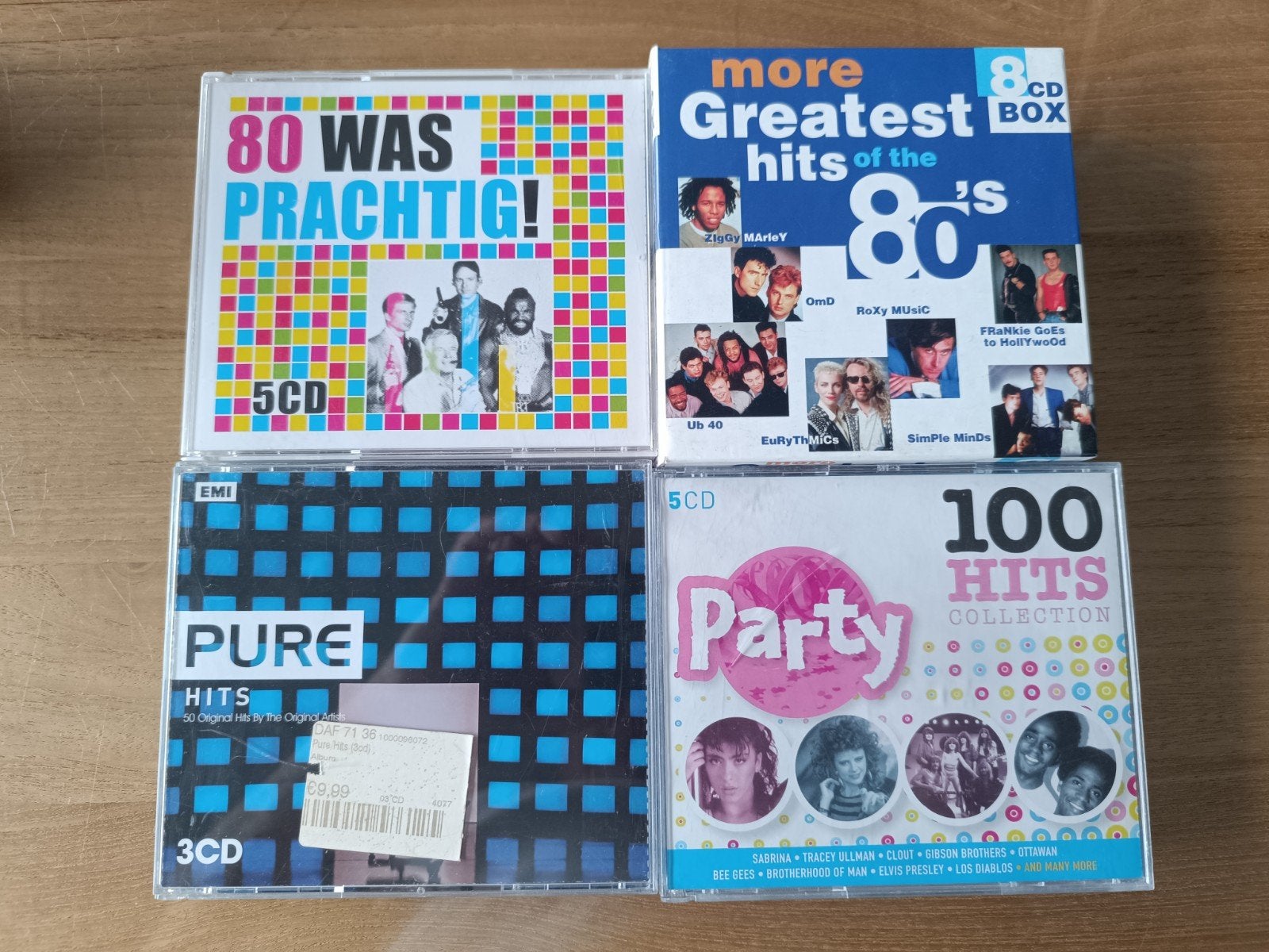 Diverse verzamelalbums. 4 euro per boxset., Cd's en Dvd's, Ophalen of Verzenden, Gebruikt, Boxset