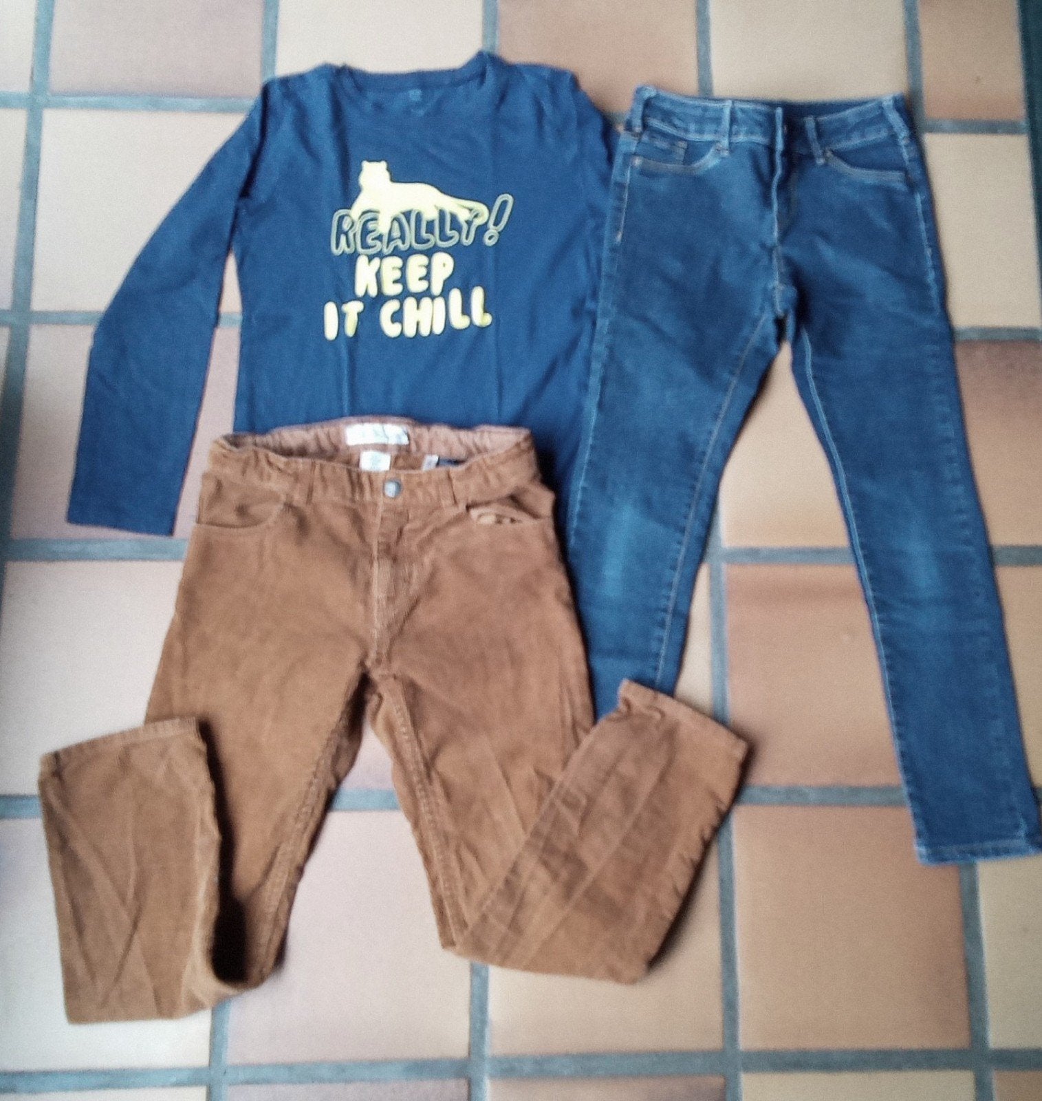 Kleding jongens M134. 3st voor 5 euro, Ophalen of Verzenden, Zo goed als nieuw, Maat 134