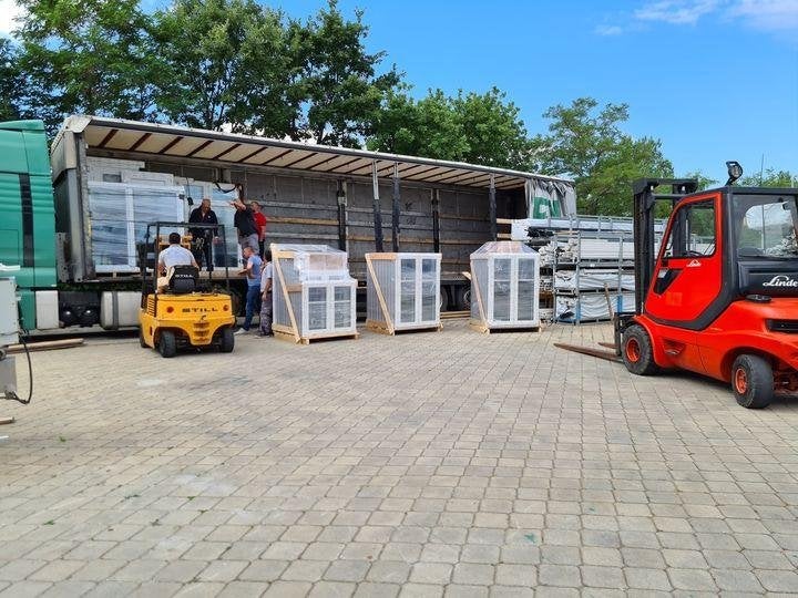 Déstockage de châssis et portes pvc grand stock dispo, Enlèvement, Neuf, Châssis de fenêtre