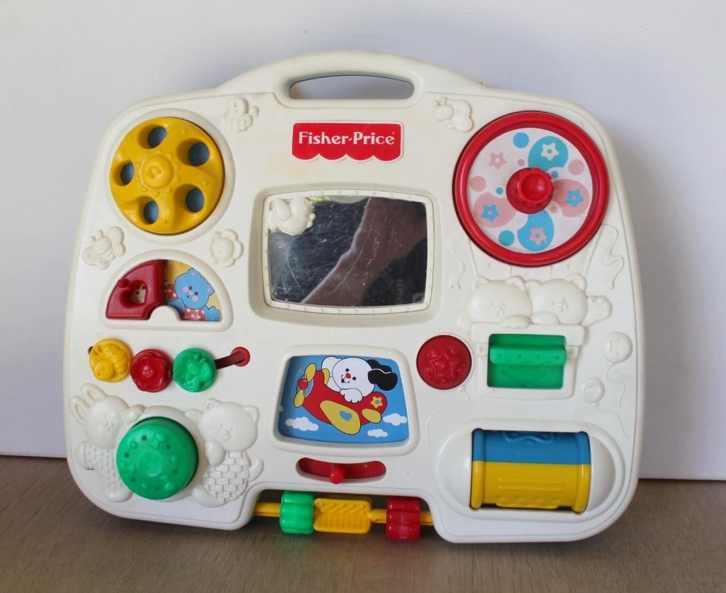 Fisher Price superleuke 1993 vintage Activity Center. Super, Ophalen of Verzenden, Zo goed als nieuw, Speelset