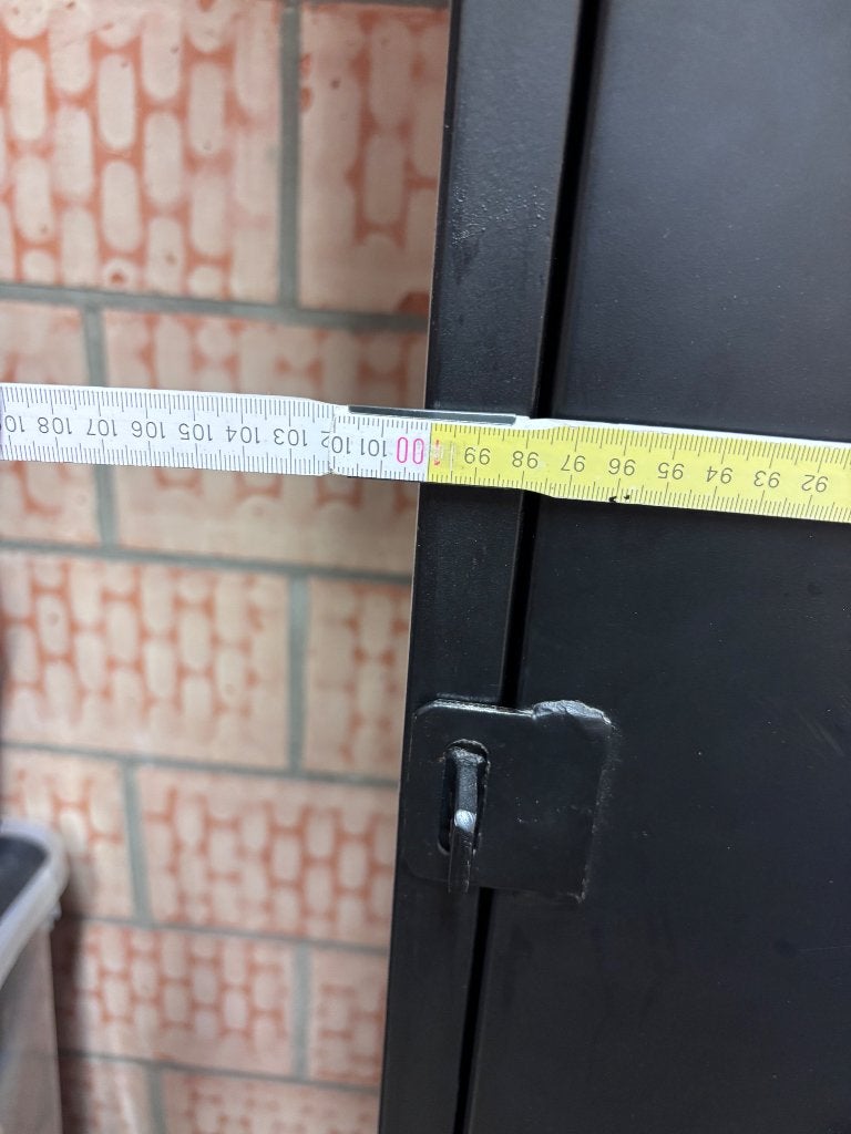 Kast, Gebruikt, Metaal, Met deur(en), Ophalen