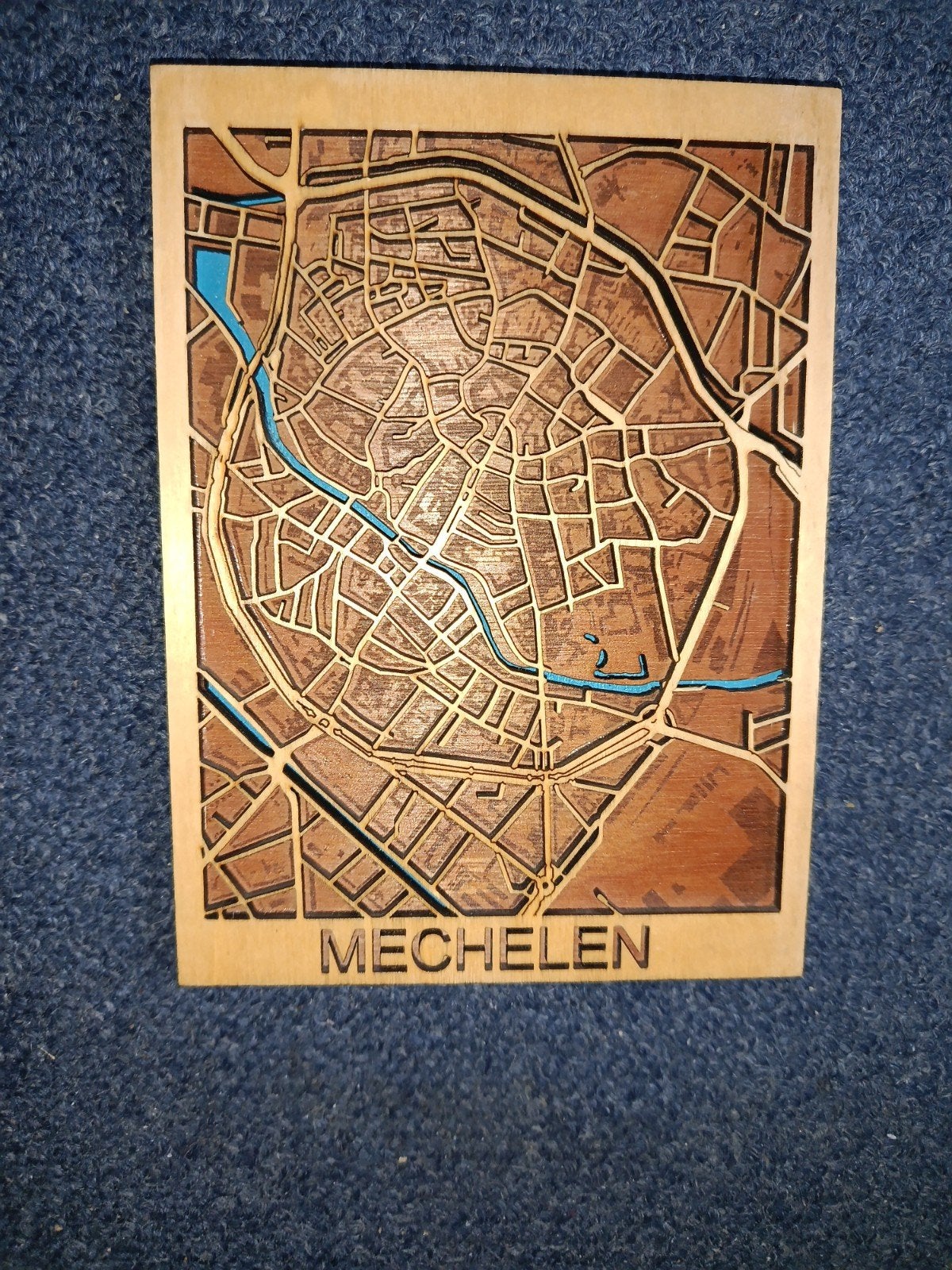 WOOD'N Houten Kader Mechelen, Ophalen of Verzenden