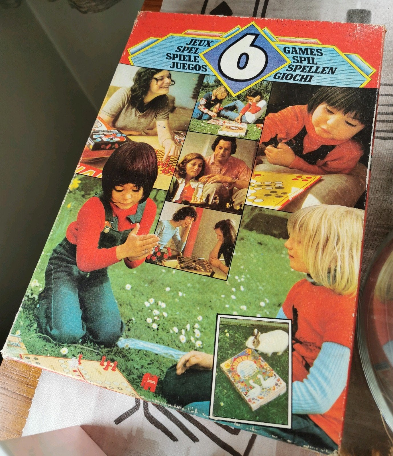 Oude spellendoos, Hobby en Vrije tijd, Gezelschapsspellen | Overige, Ophalen