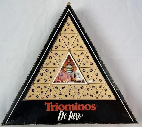 Jeu Goliath Triominos De Luxe avec des briques massives term, Hobby & Loisirs créatifs, 1 ou 2 joueurs, Envoi, Comme neuf, Goliath