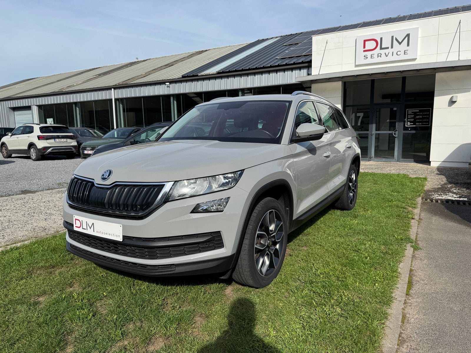 Skoda Kodiaq 7 places Ambition Tdi Dsg 12/20 144.000km, Argent ou Gris, Entreprise, 7 places, Entretenue par le concessionnaire