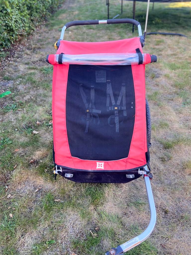 Burley Honey Bee fietskar – rood – prima staat, Ophalen, Zo goed als nieuw
