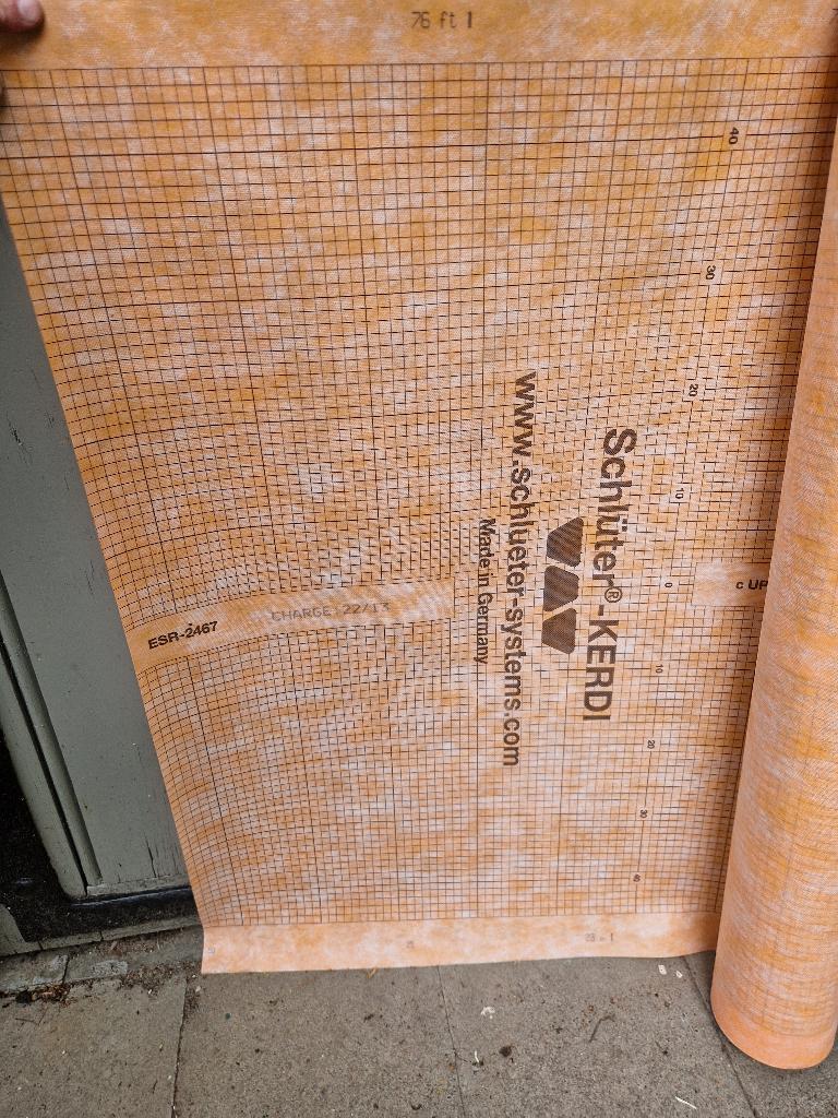 Kerdimat; renforcement en fibre de verre; mortier de lissage, Bricolage & Construction, Enlèvement, Neuf