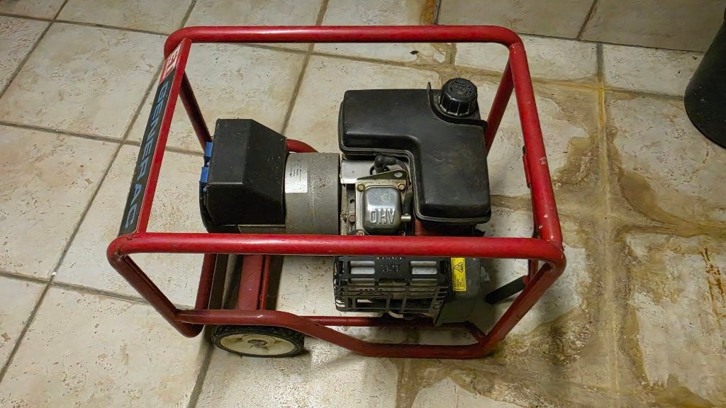 Tecumseh 5.0HP Enduro Generator/stroomgroep, Ophalen, Zo goed als nieuw, Benzine