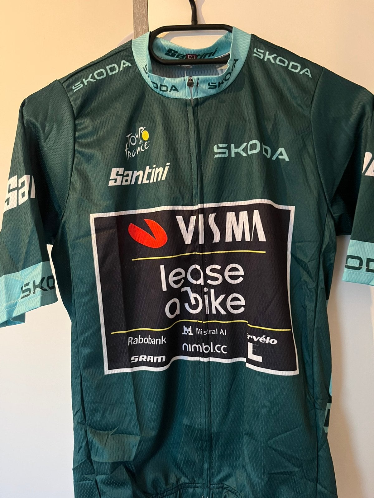 Green jersey, visma lease a bike, Ophalen of Verzenden, Nieuw