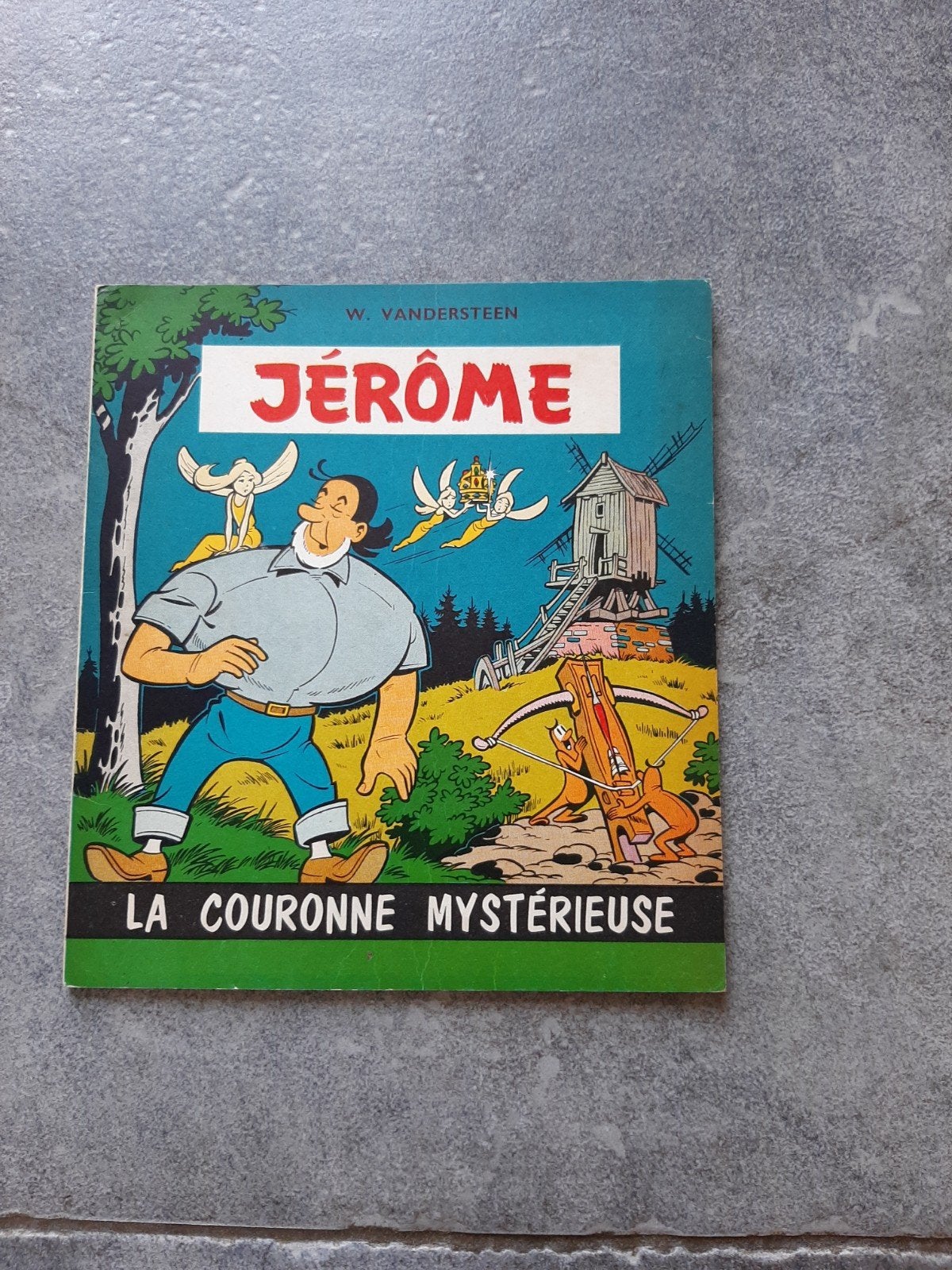La couronne mystérieuse, 1re édition, Enlèvement ou Envoi