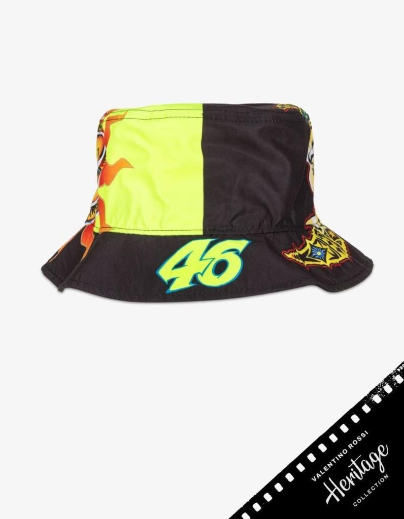Valentino Rossi heritage sun moon fisherman bucket hat, Enlèvement ou Envoi, Neuf, Chapeau