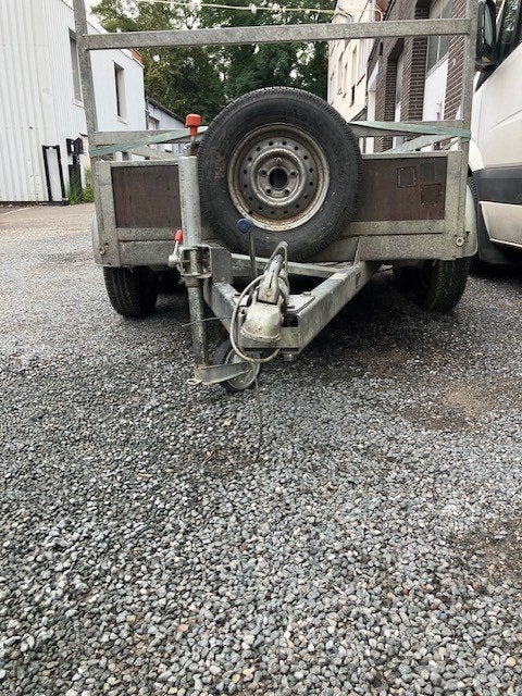 Stevige aanhangwagen 2000kg Geremd.!, Enlèvement, Utilisé